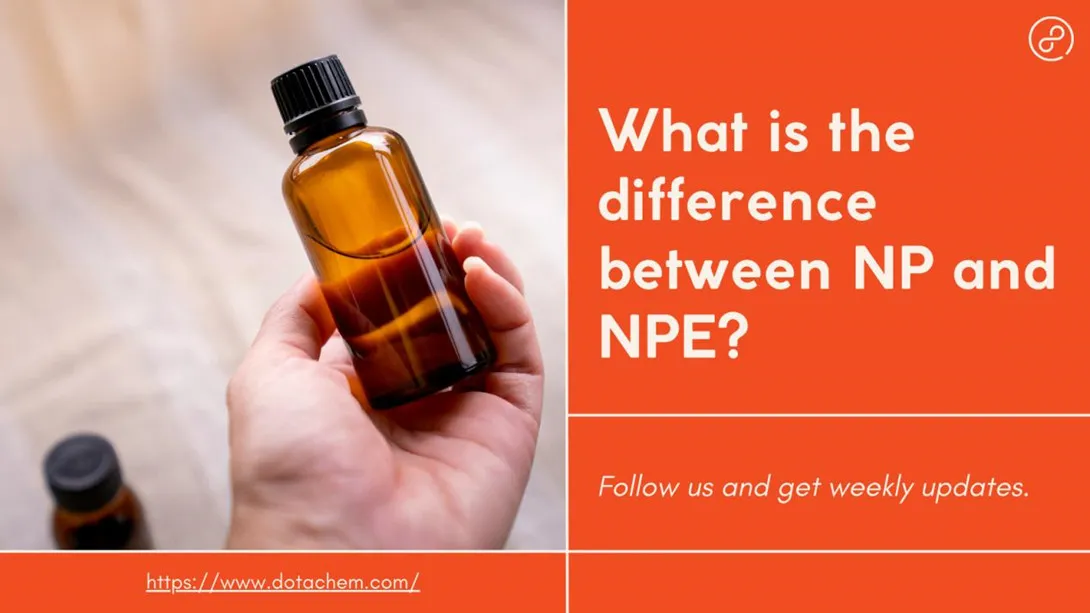 Wat is die verskil tussen nonylphenol (NP) en nonylphenol etoksilate (NPE)?