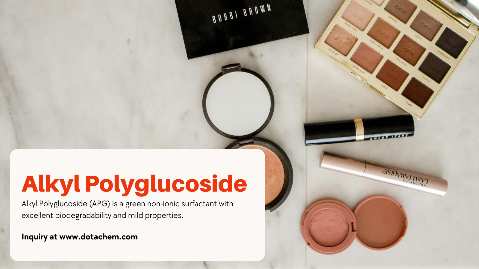 Begrip van alkiel -polyglucoside en die velveiligheid daarvan