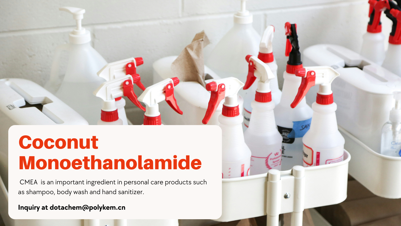 Waarvoor word klappermono-etanolamied (CMEA) gebruik?